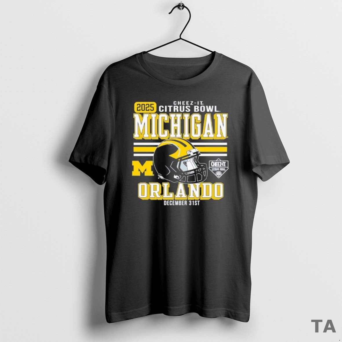 Top Michigan Wolverines Football Cheez It Citrus Bowl 2025 T Shirt Sweater Hoodie, Sweatshirt | PodTeesHub.com