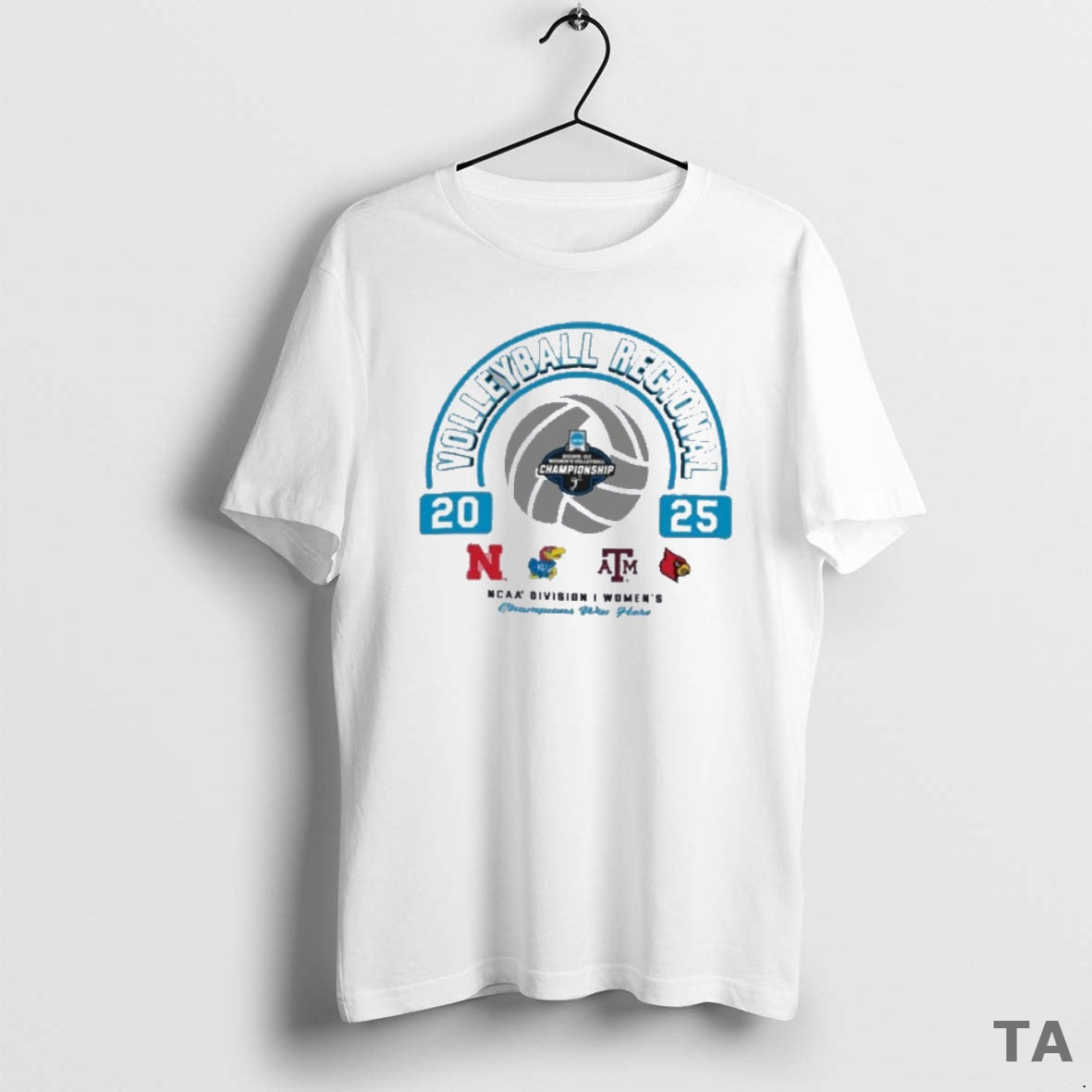 Top Nebraska Regional 2025 Ncaa Di Womens Volleyball Championship T Shirt Sweater Hoodie, Sweatshirt | PodTeesHub.com