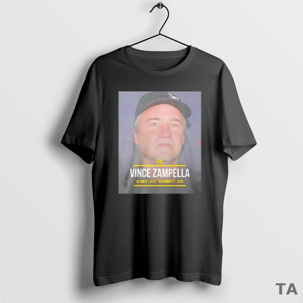 Top Rip Vince Zampella Legend Of Fps Game Oct 1 1970 To Dec 21 2025 T-Shirts, Hoodie, Sweatshirt | PodTeesHub.com