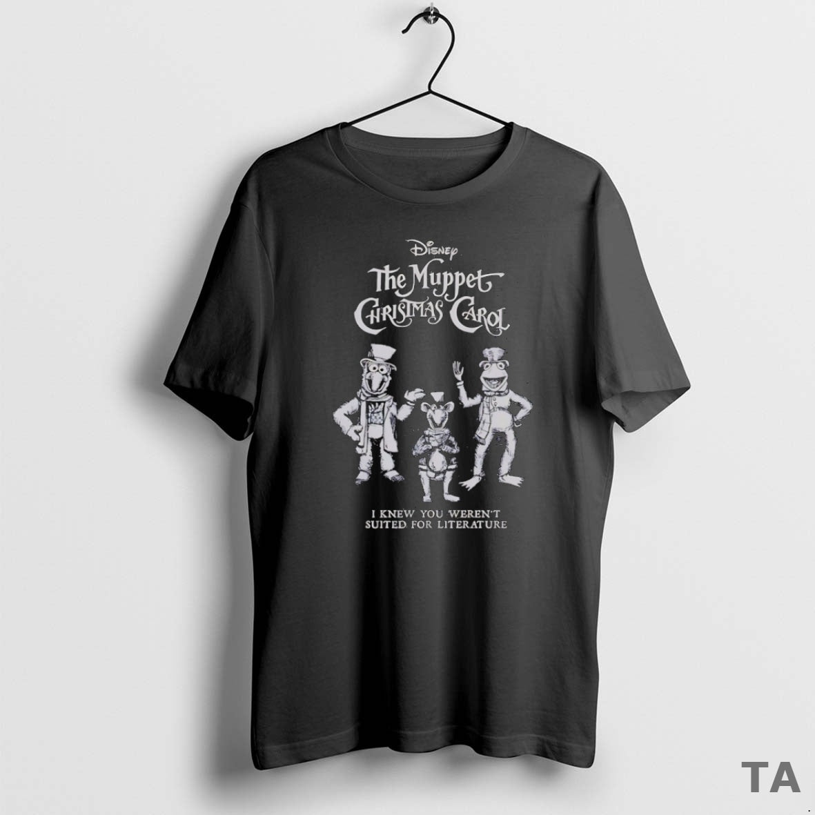 Top The Muppet Christmas Carol I Knew You Werent Suited For Literature T Shirt Sweater Hoodie, Sweatshirt | PodTeesHub.com