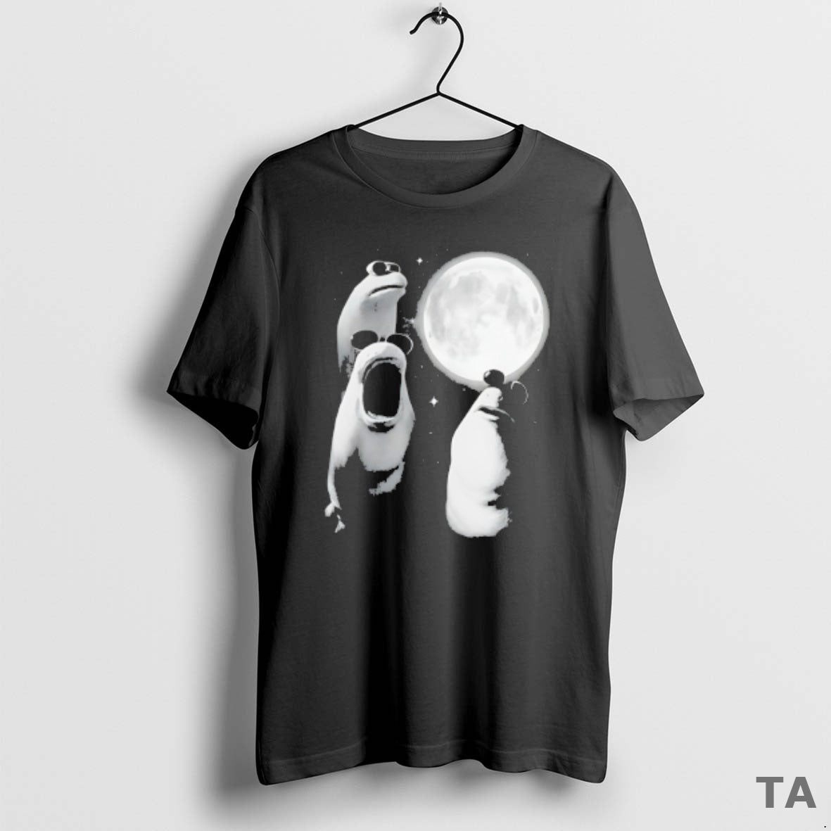 Top Three Marcus The Worm Moon Graphic T Shirt Sweater Hoodie, Sweatshirt | PodTeesHub.com