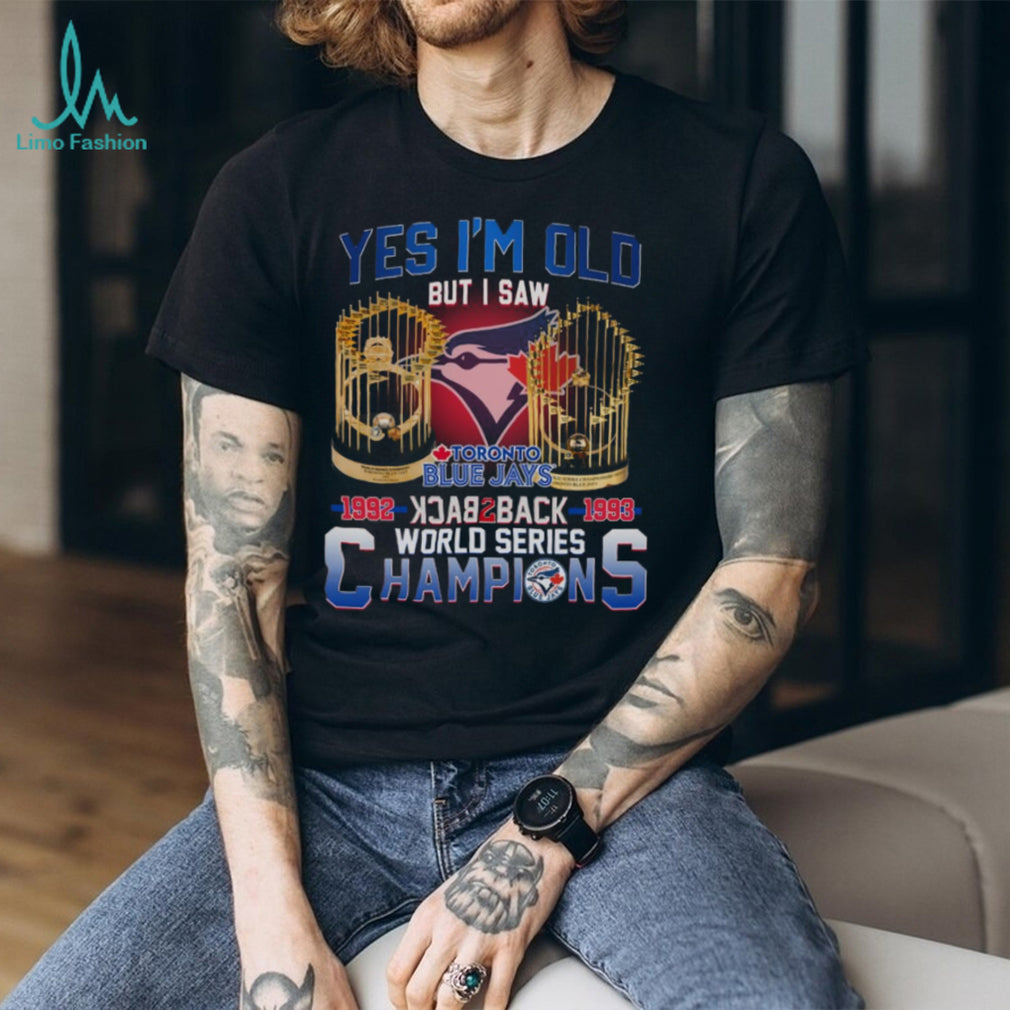 Toronto Blue Jays Back To Back World Series Champions shirt