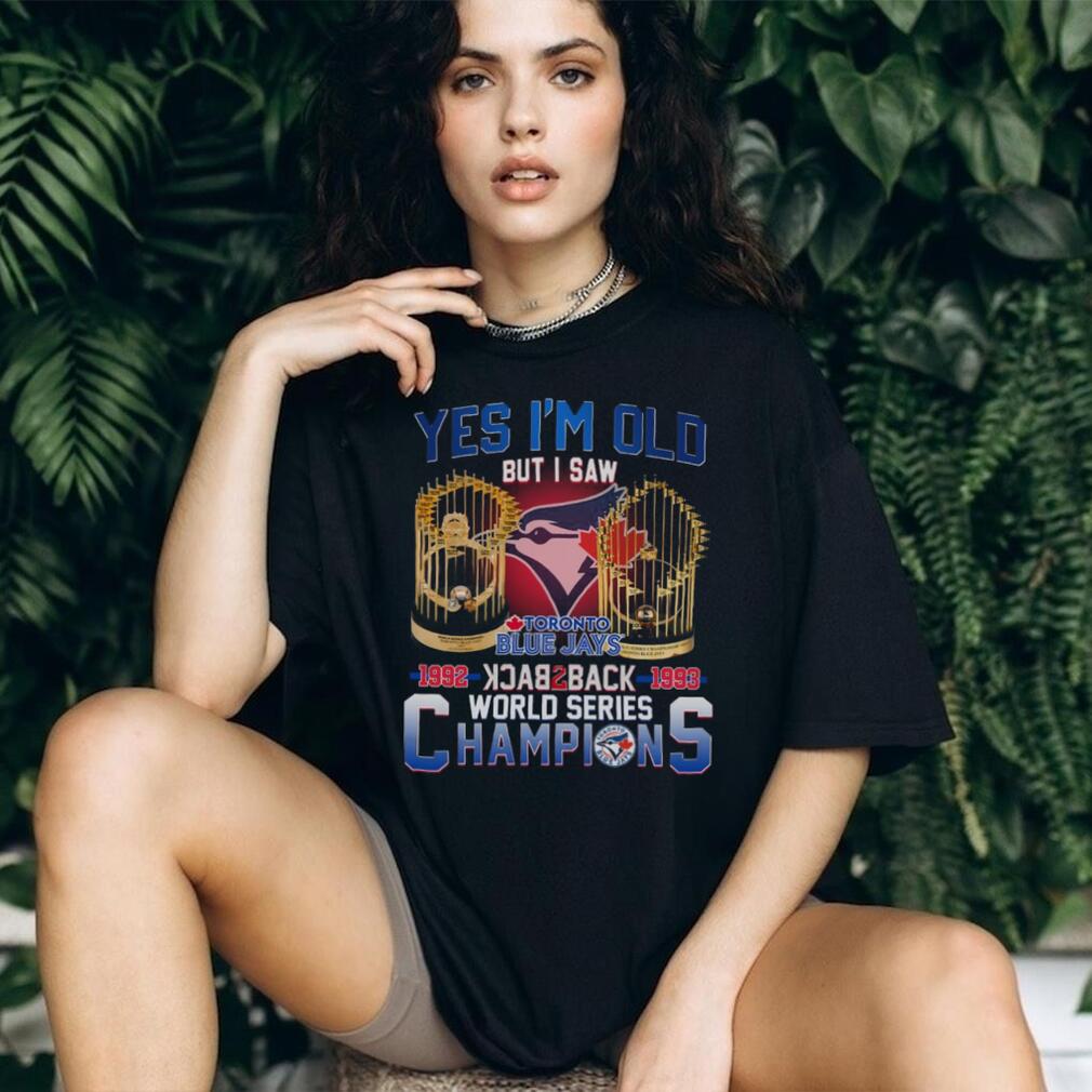 Toronto Blue Jays Back To Back World Series Champions shirt