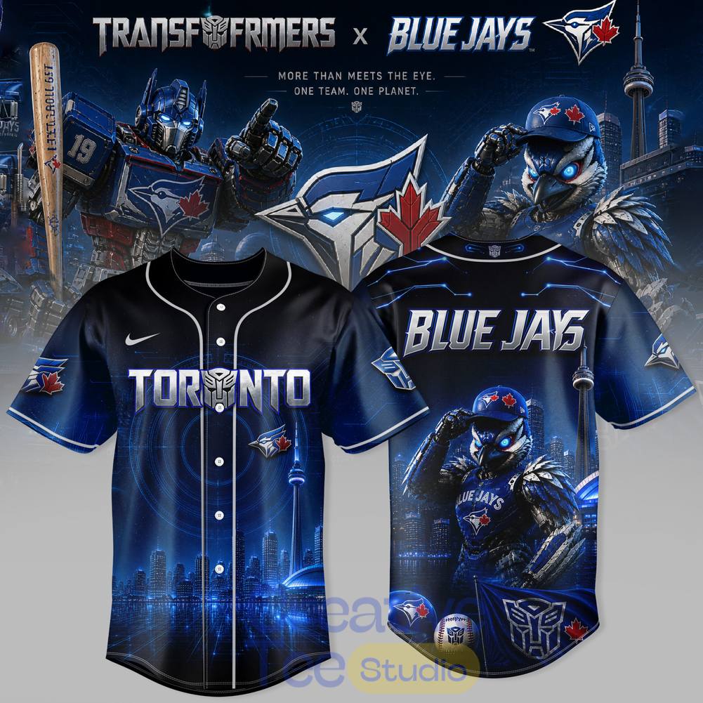 Toronto Blue Jays x Transformers AUTOJAYS 2026 Baseball Jersey