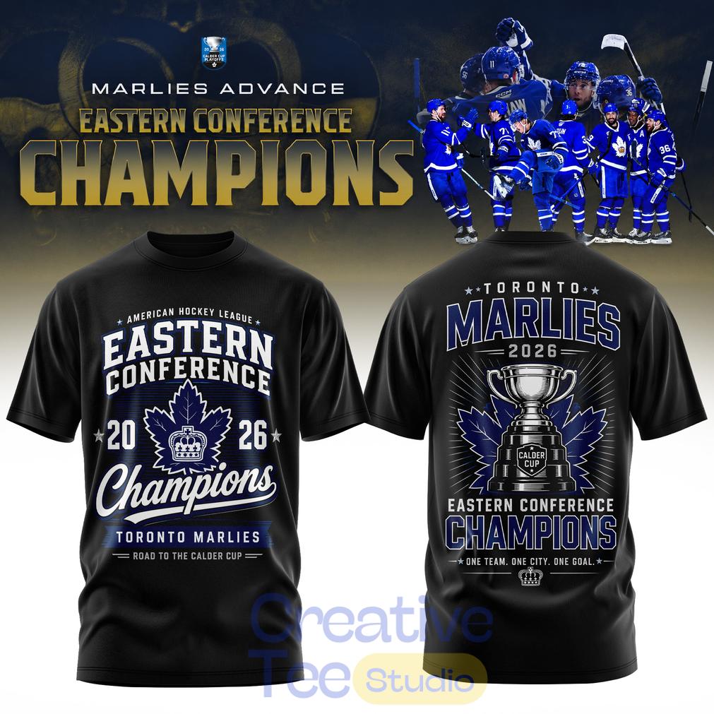 Toronto Marlies AHL 2026 Eastern Conference Champions T-Shirt