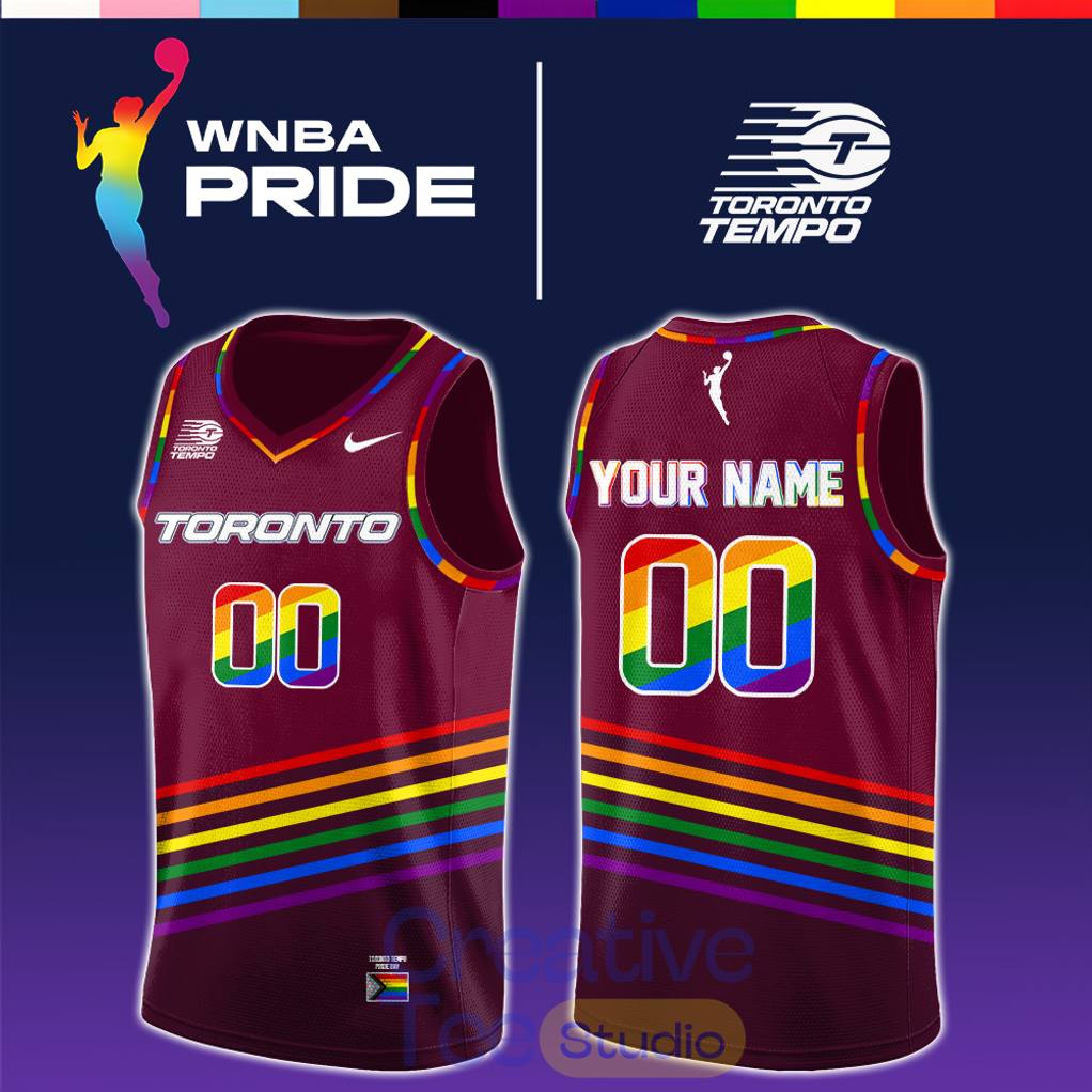 Toronto Tempo x Pride Day 2026 Basketball Jersey