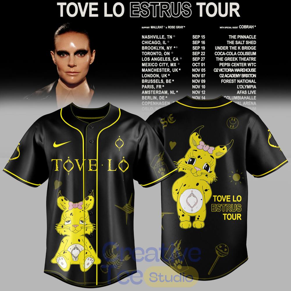 Tove Lo ESTRUS Tour 2026 Special Baseball Jersey
