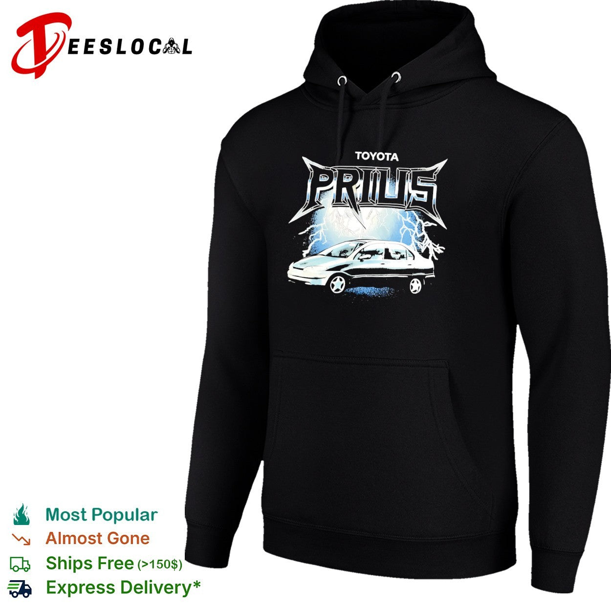 Toyota Prius Metal Lightning shirt