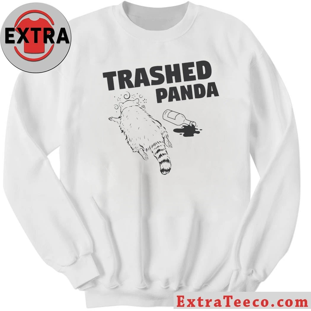 Trashed Panda Drunk Raccoon Shirt