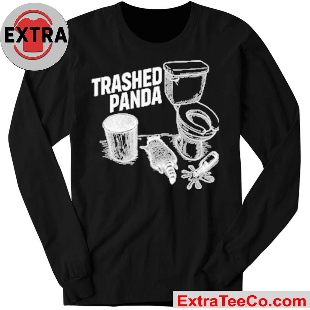 Trashed Panda Funny Drunk Racoon Shirt
