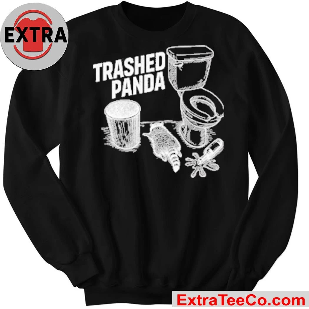 Trashed Panda Funny Drunk Racoon Shirt