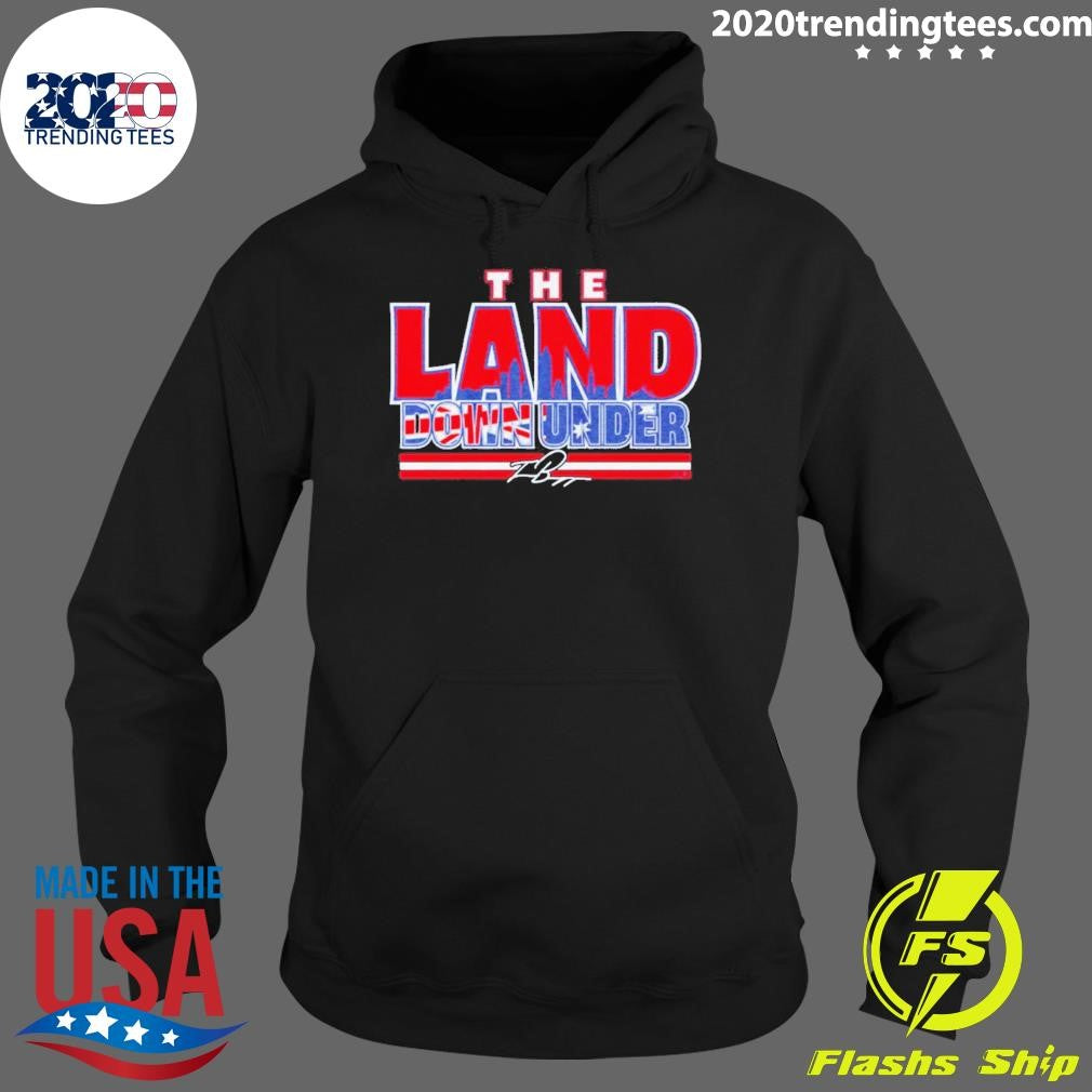 Travis Bazzana Cleveland Guardians Mlb The Land Down Under Signature Shirt
