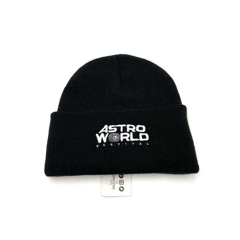 Travis Scott Astroworld Festival Black Beanie (93665-9158) One Size T-Shirts, Hoodie, Sweatshirt | PodTeesHub.com
