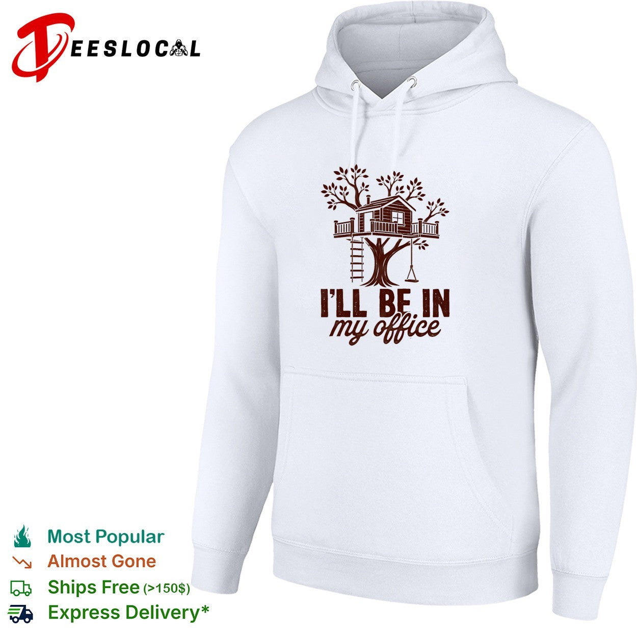 Treehouse Office I’ll Be In My Office shirt