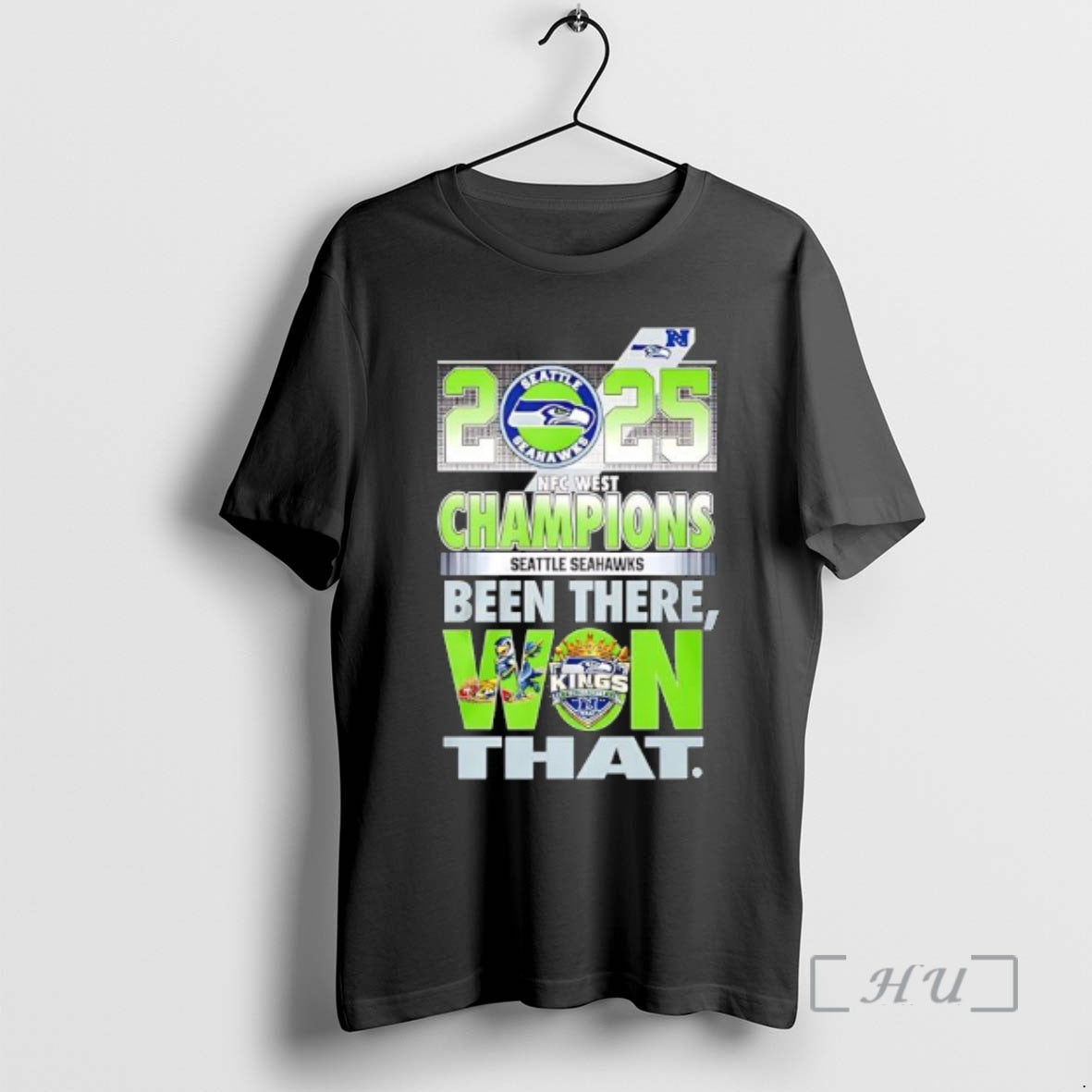 Trending 2025 Nfc West Champions Seattle Seahawks Been There Won That Premium T Shirts Sweater Hoodie, Sweatshirt