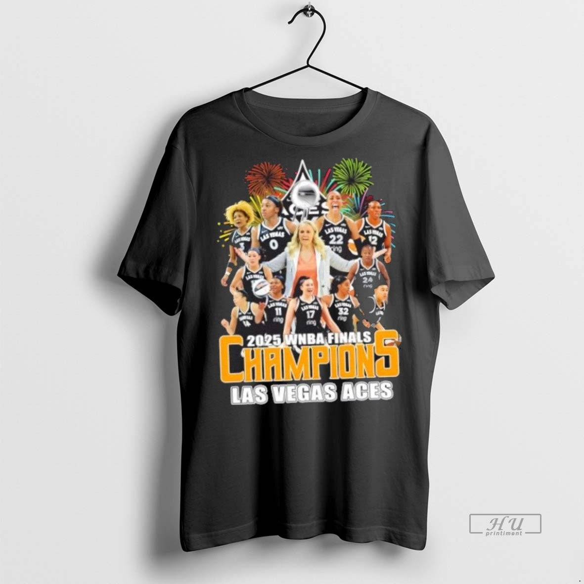 Trending 2025 Wnba Finals Las Vegas Aces Champions All Players Graphic Tee Shirt Sweater