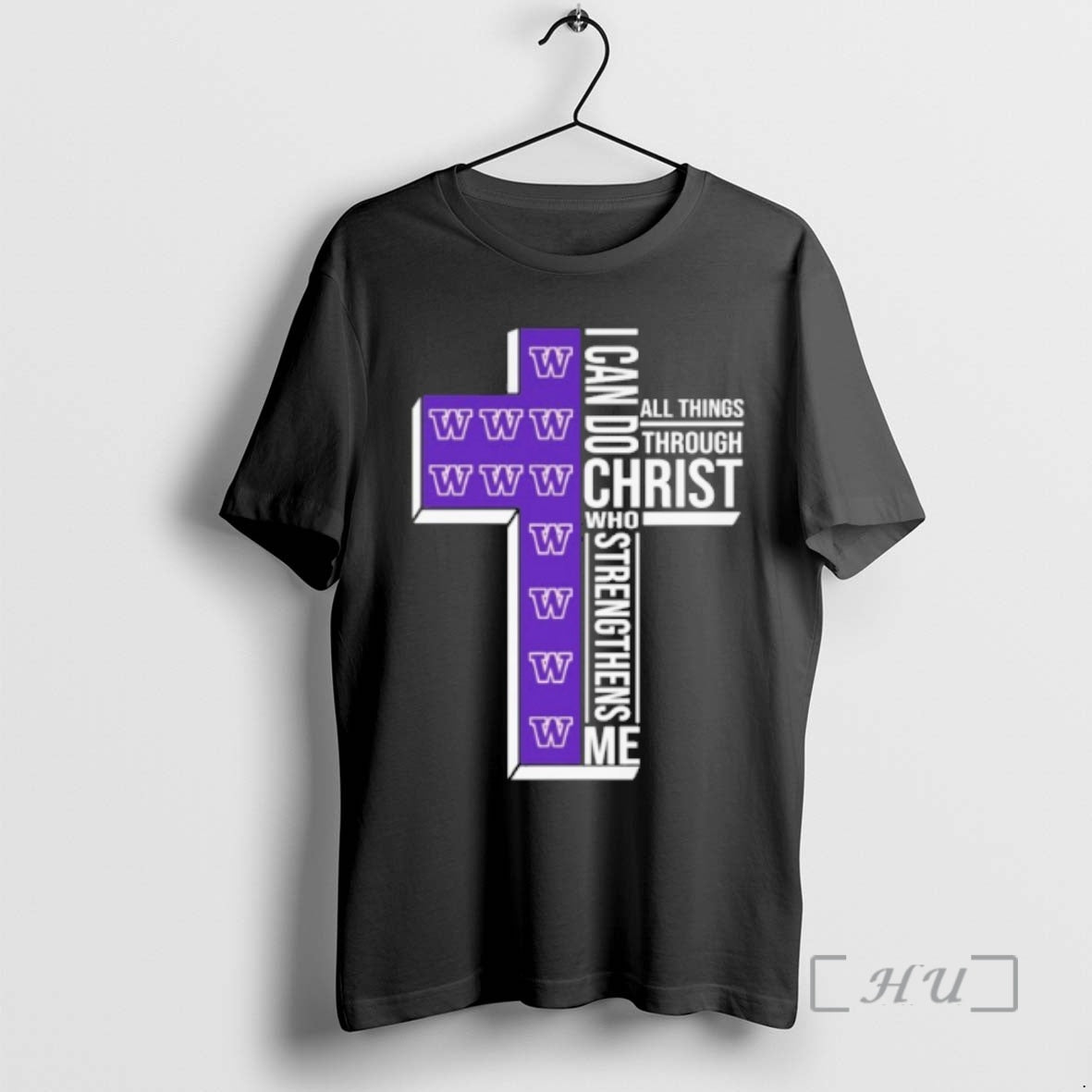 Trending 2026 Washington Huskies I Can Do All Things Through Christ Who Strengthens Me Premium T-Shirts, Hoodie, Sweatshirt