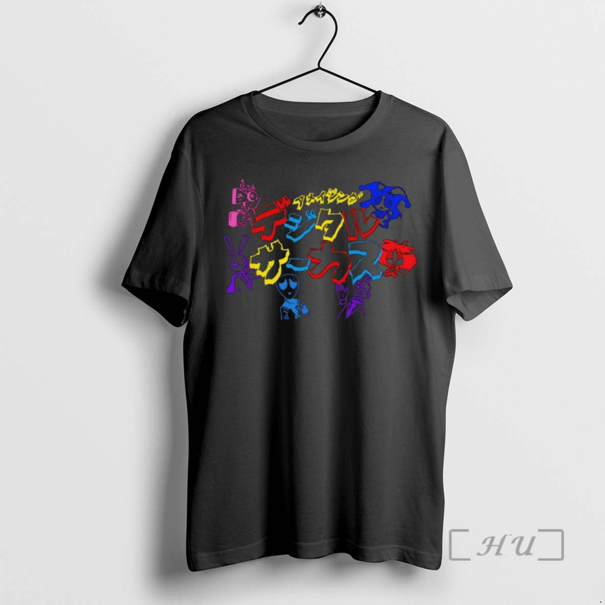 Trending 3vrae0o1 Amazing Digital Circus Japanese Graphic T-Shirts, Hoodie, Sweatshirt | PodTeesHub.com