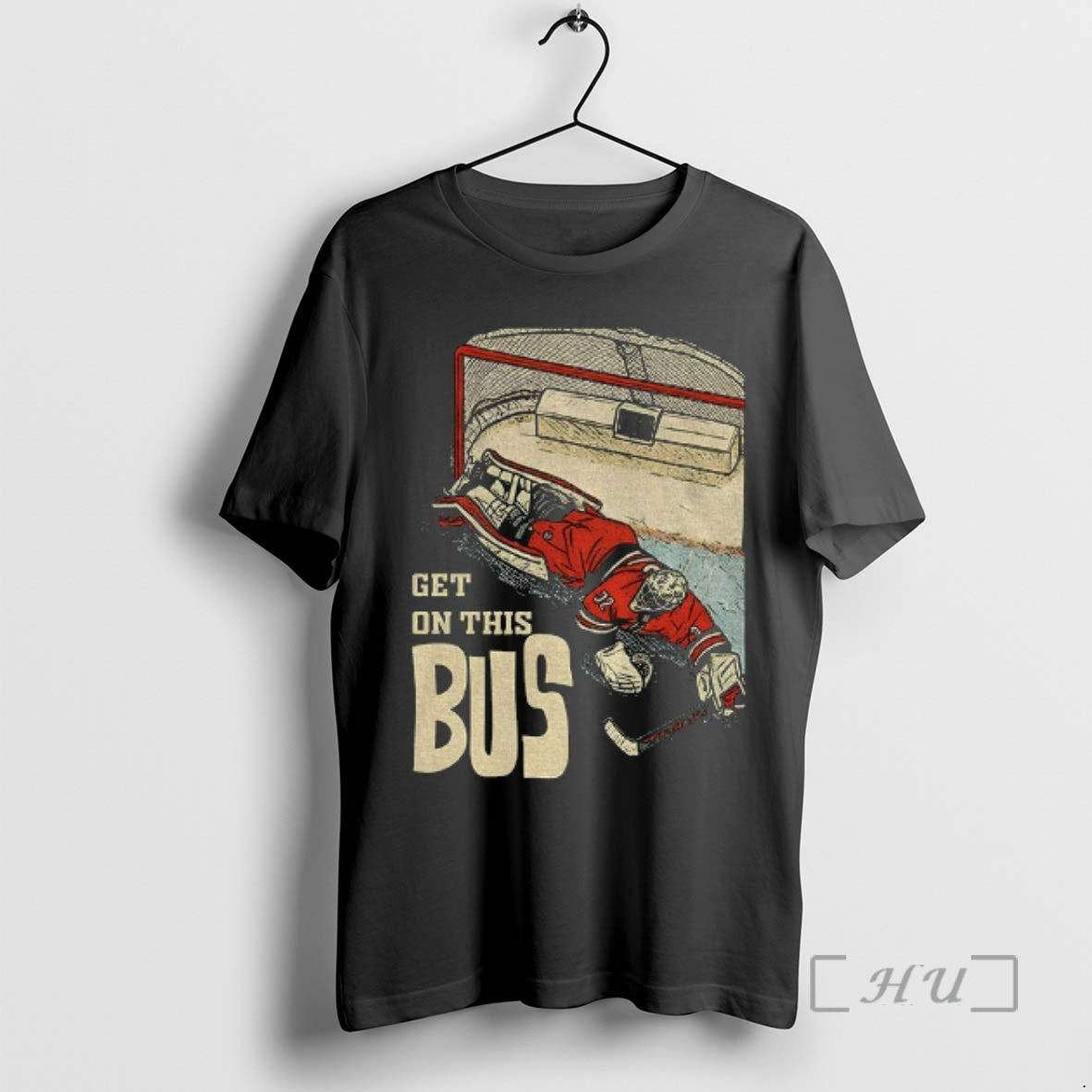Trending Brandon Bussi Carolina Hurricanes Nhl Get On This Bus T-Shirts, Hoodie, Sweatshirt | PodTeesHub.com