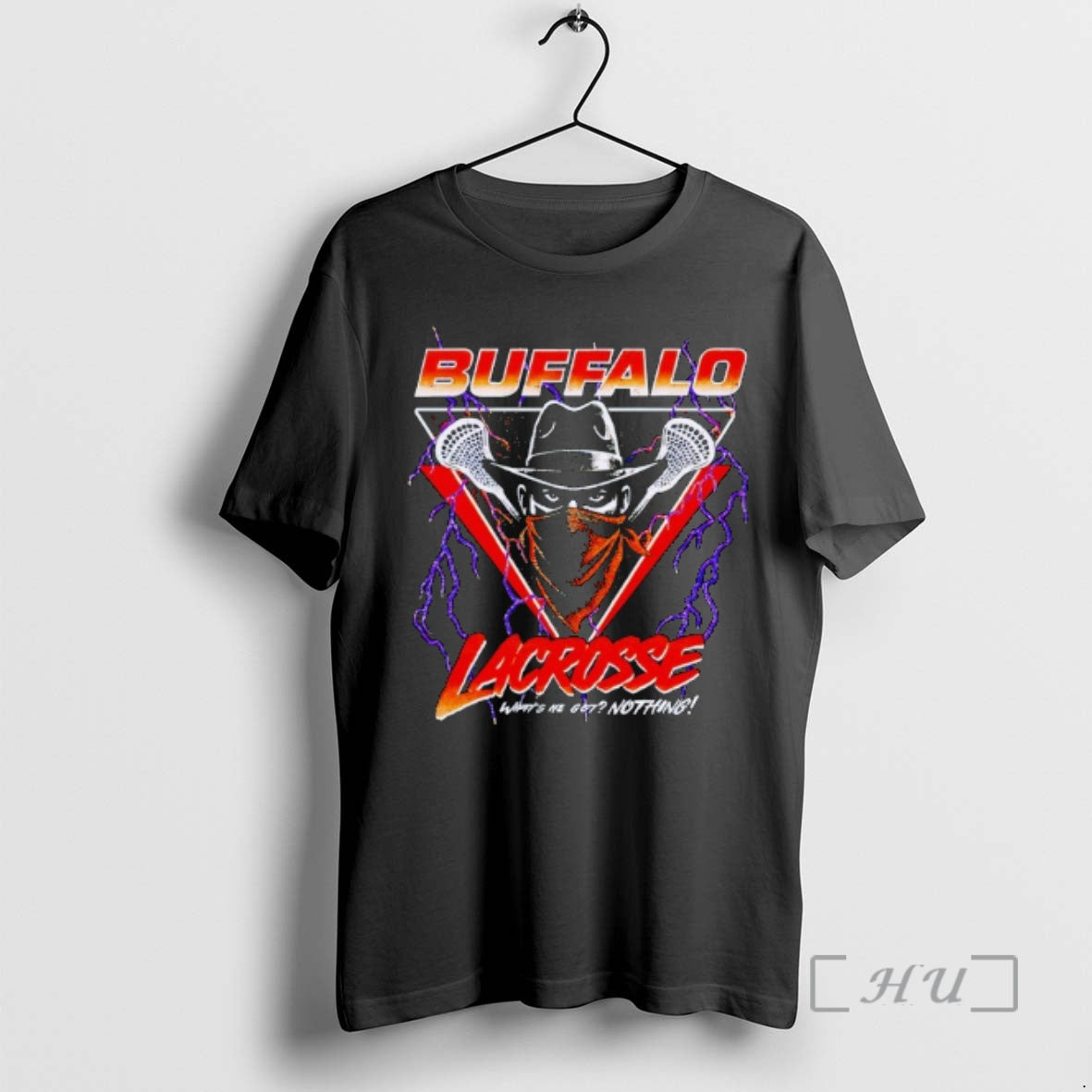 Trending Buffalo Lacrosse Whats He Got Nothing T-Shirts, Hoodie, Sweatshirt | PodTeesHub.com