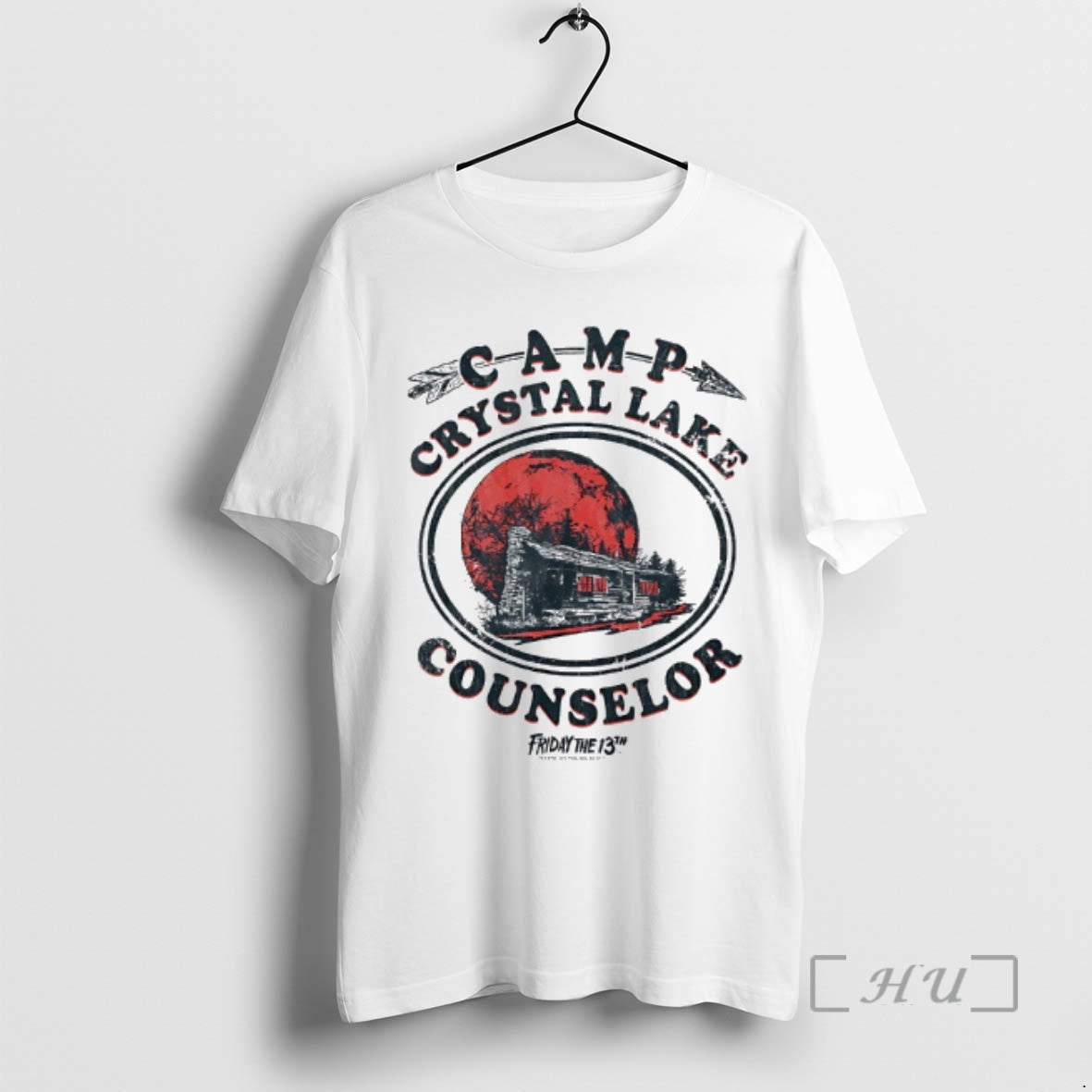 Trending Friday The 13th Camp Crystal Lake Counselor T-Shirts, Hoodie, Sweatshirt | PodTeesHub.com