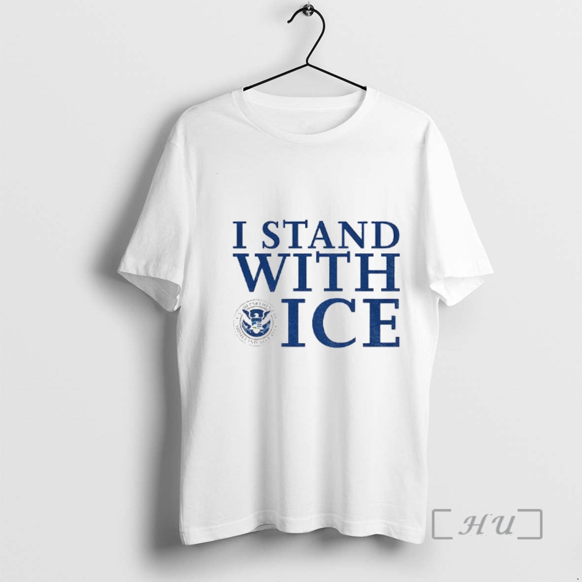 Trending I Stand With Ice Us Department Of Homeland Security T-Shirts, Hoodie, Sweatshirt | PodTeesHub.com