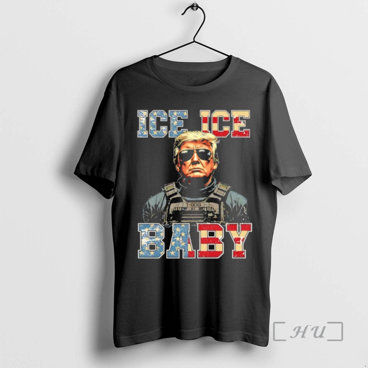 Trending Ice Ice Baby Donald Trump Meme T-Shirts, Hoodie, Sweatshirt | PodTeesHub.com