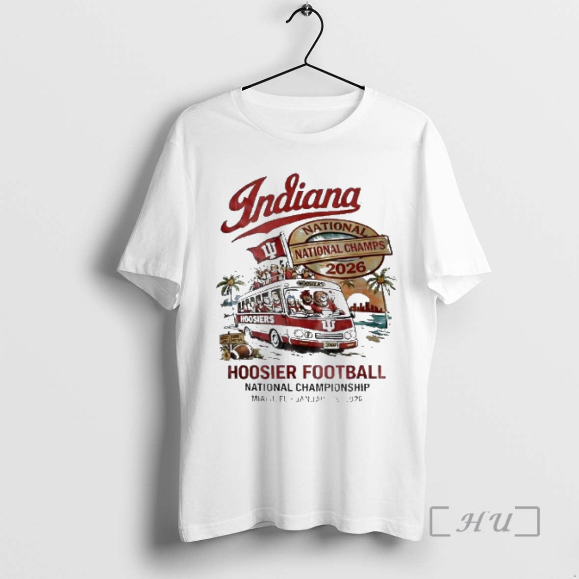 Trending Indiana Football Championship 2026 Go By Car T-Shirts, Hoodie, Sweatshirt | PodTeesHub.com