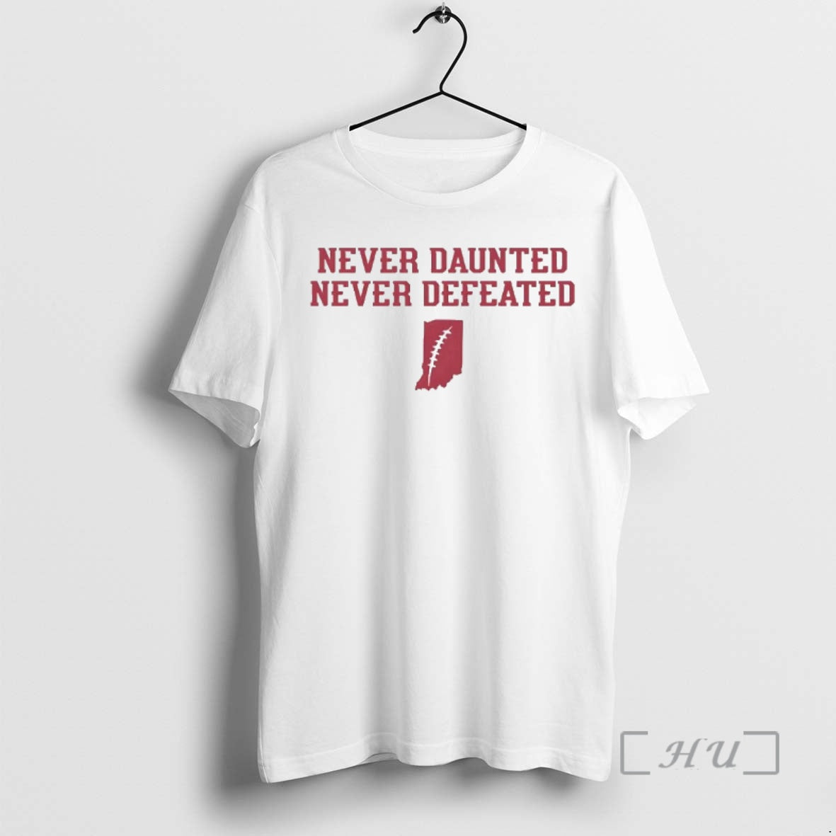 Trending Indiana Hoosiers 2025 Champions Never Daunted Never Defeated T-Shirts, Hoodie, Sweatshirt | PodTeesHub.com
