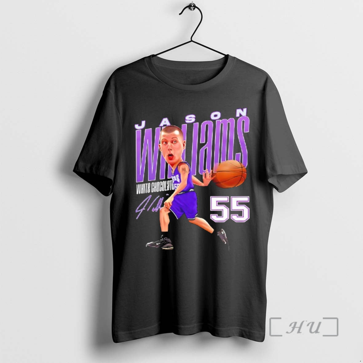Trending Jason Williams 55 White Chocolate Signature T-Shirts, Hoodie, Sweatshirt | PodTeesHub.com