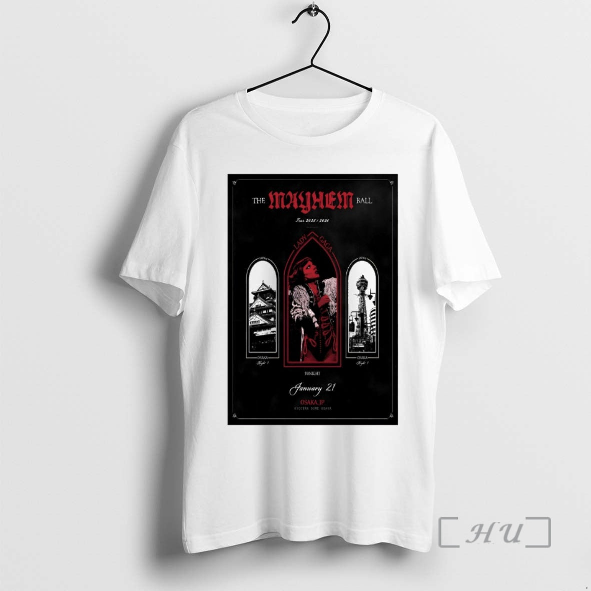 Trending Lady Gaga Osaka Japan January 21 2026 Concert T-Shirts, Hoodie, Sweatshirt | PodTeesHub.com