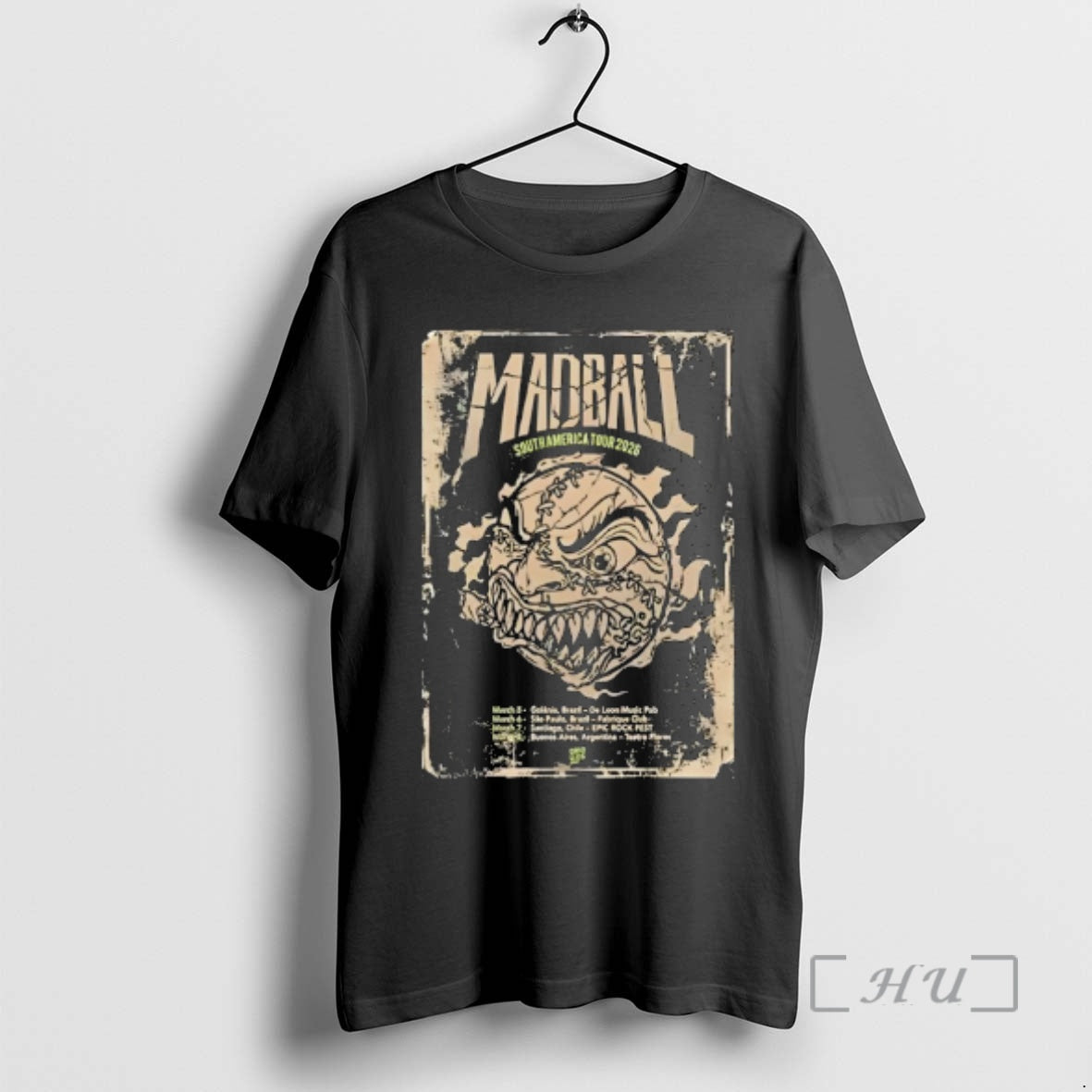Trending Madball South America Tour 2026 Vintage T-Shirts, Hoodie, Sweatshirt | PodTeesHub.com
