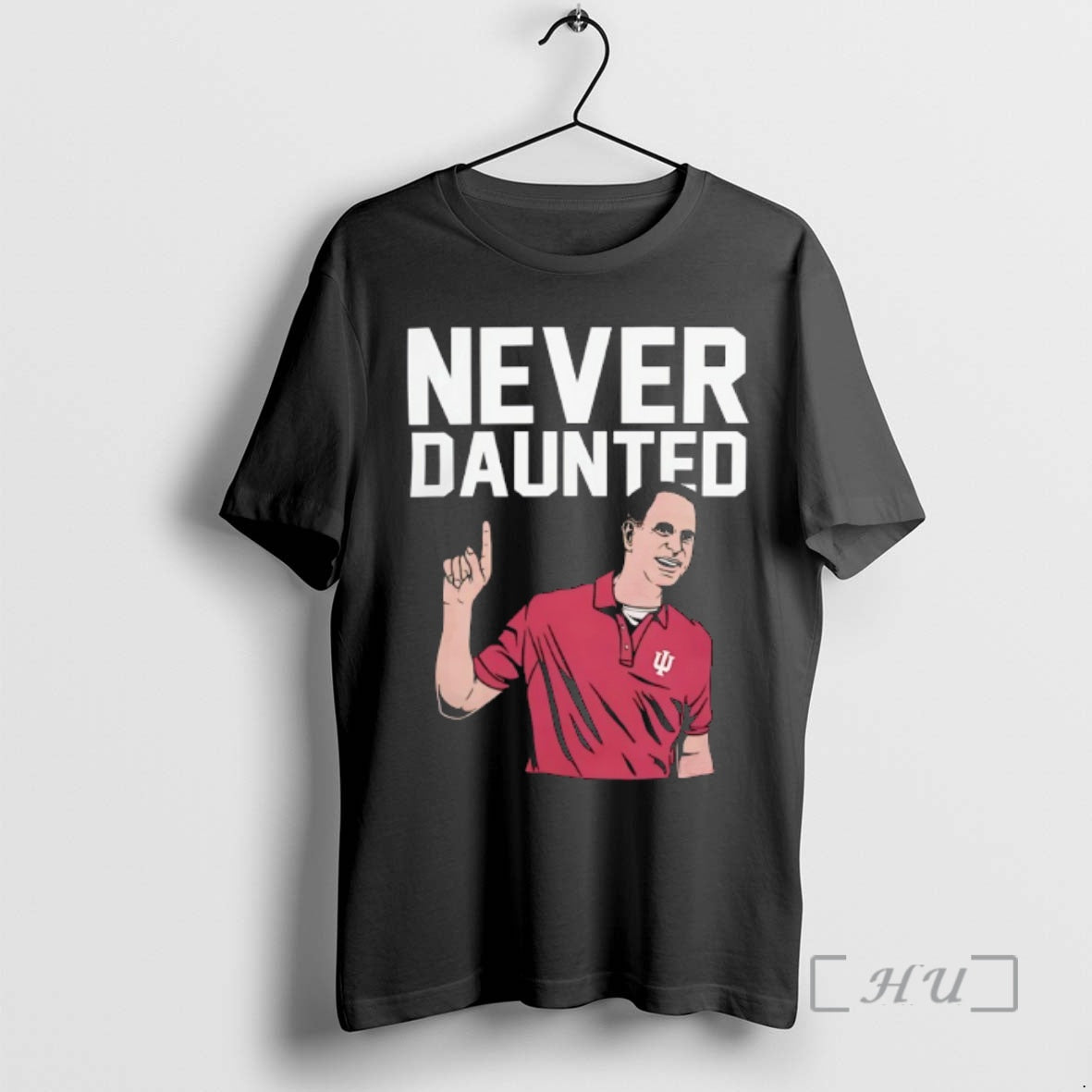 Trending Never Daunted Indiana Hoosiers Coach Cignetti T-Shirts, Hoodie, Sweatshirt | PodTeesHub.com