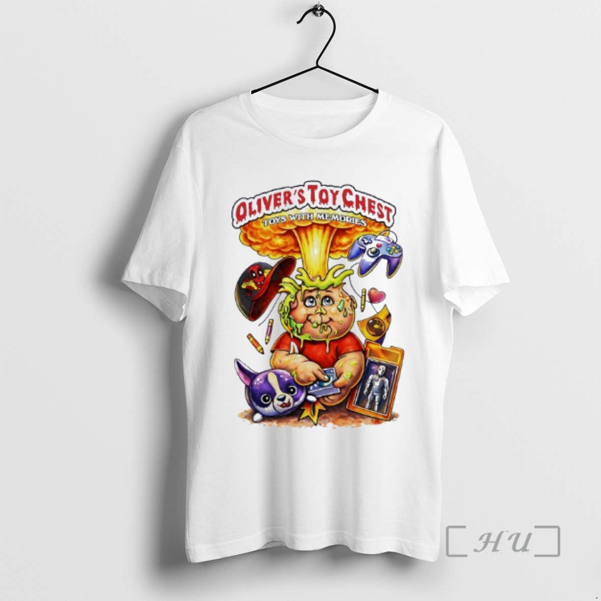 Trending Olivers Toy Chest Toys With Memories Cartoon T-Shirts, Hoodie, Sweatshirt | PodTeesHub.com