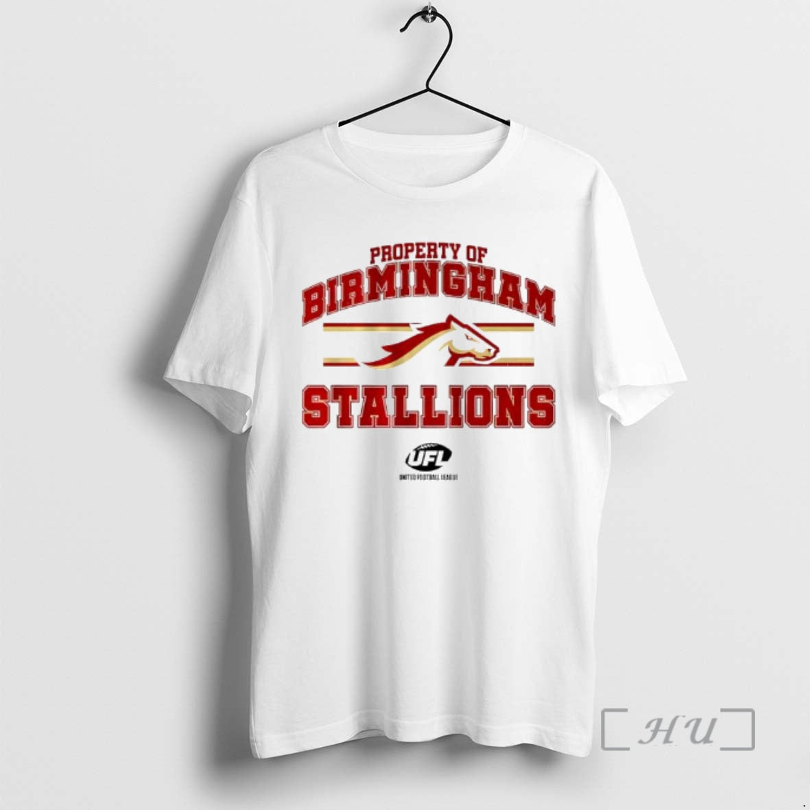 Trending Property Of Birmingham Stallions United Football League Logo T-Shirts, Hoodie, Sweatshirt | PodTeesHub.com