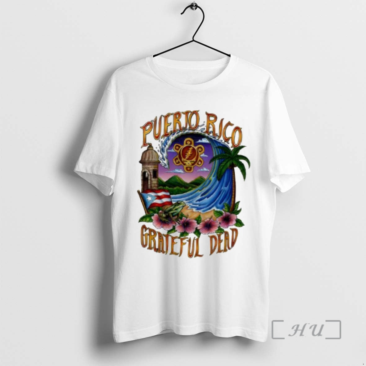 Trending Puerto Rico United States Of Grateful Dead T-Shirts, Hoodie, Sweatshirt | PodTeesHub.com
