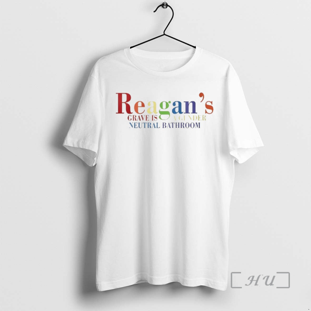 Trending Reagans Grave Is A Gender Neutral Bathroom T-Shirts, Hoodie, Sweatshirt | PodTeesHub.com