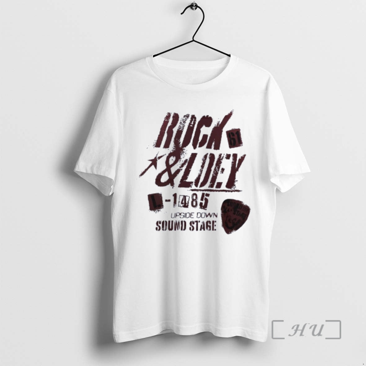 Trending Rock 61 And Loey Upside Down Sound Stage T-Shirts, Hoodie, Sweatshirt | PodTeesHub.com