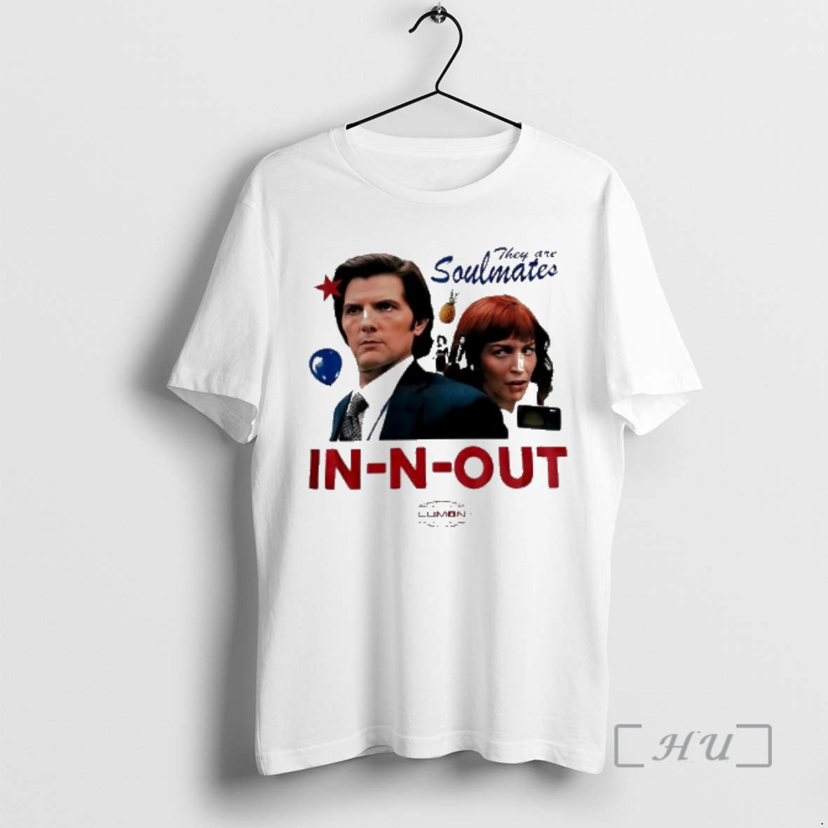 Trending Severance They Are Soulmates In N Out T-Shirts, Hoodie, Sweatshirt | PodTeesHub.com