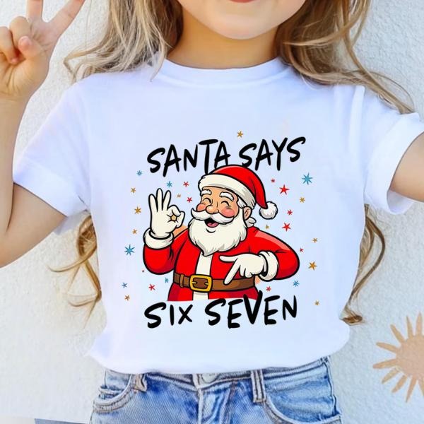 Trending Six Seven Meme Shirt, Funny Mean Guy Christmas Tee, 67 Meme Holiday Top, Internet Joke Christmas Shirt, Viral...