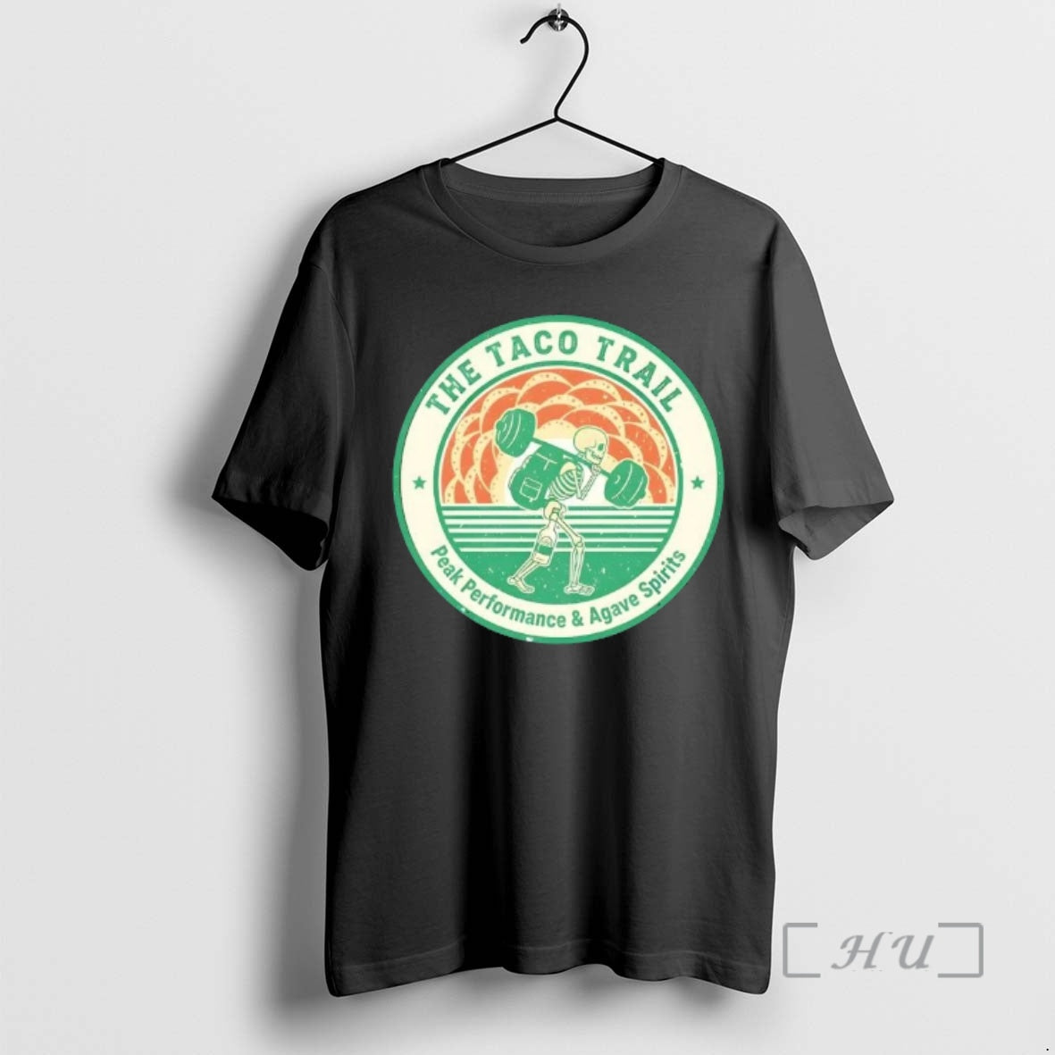 Trending Skeleton The Taco Trail Peak Performance And Agave Spirits T-Shirts, Hoodie, Sweatshirt | PodTeesHub.com