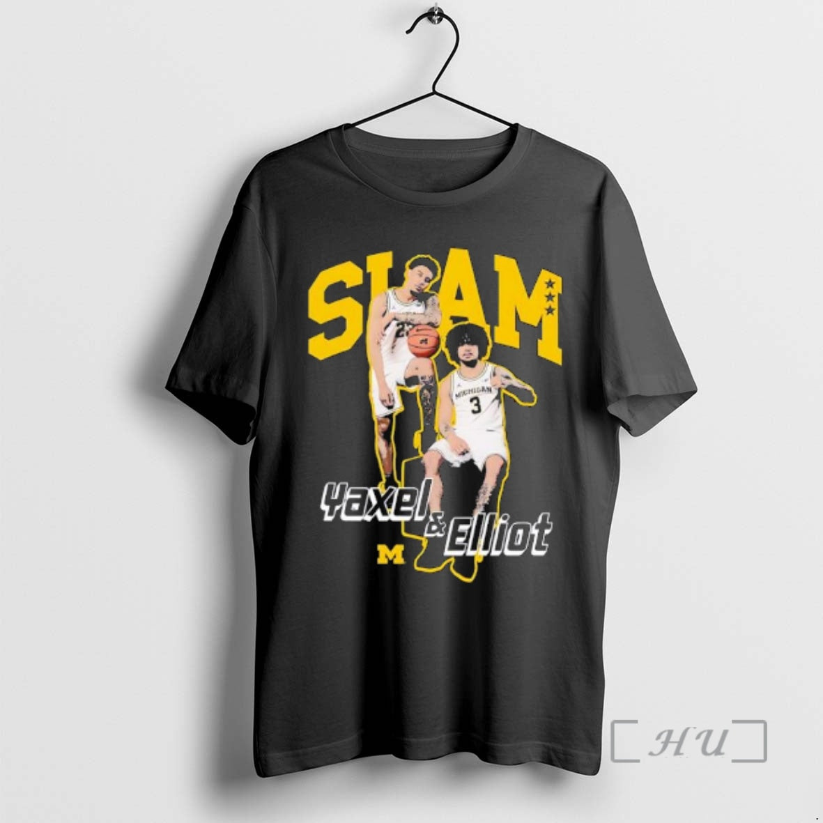 Trending Slam Yaxel Elliot University Of Michigan Wolverines T-Shirts, Hoodie, Sweatshirt | PodTeesHub.com