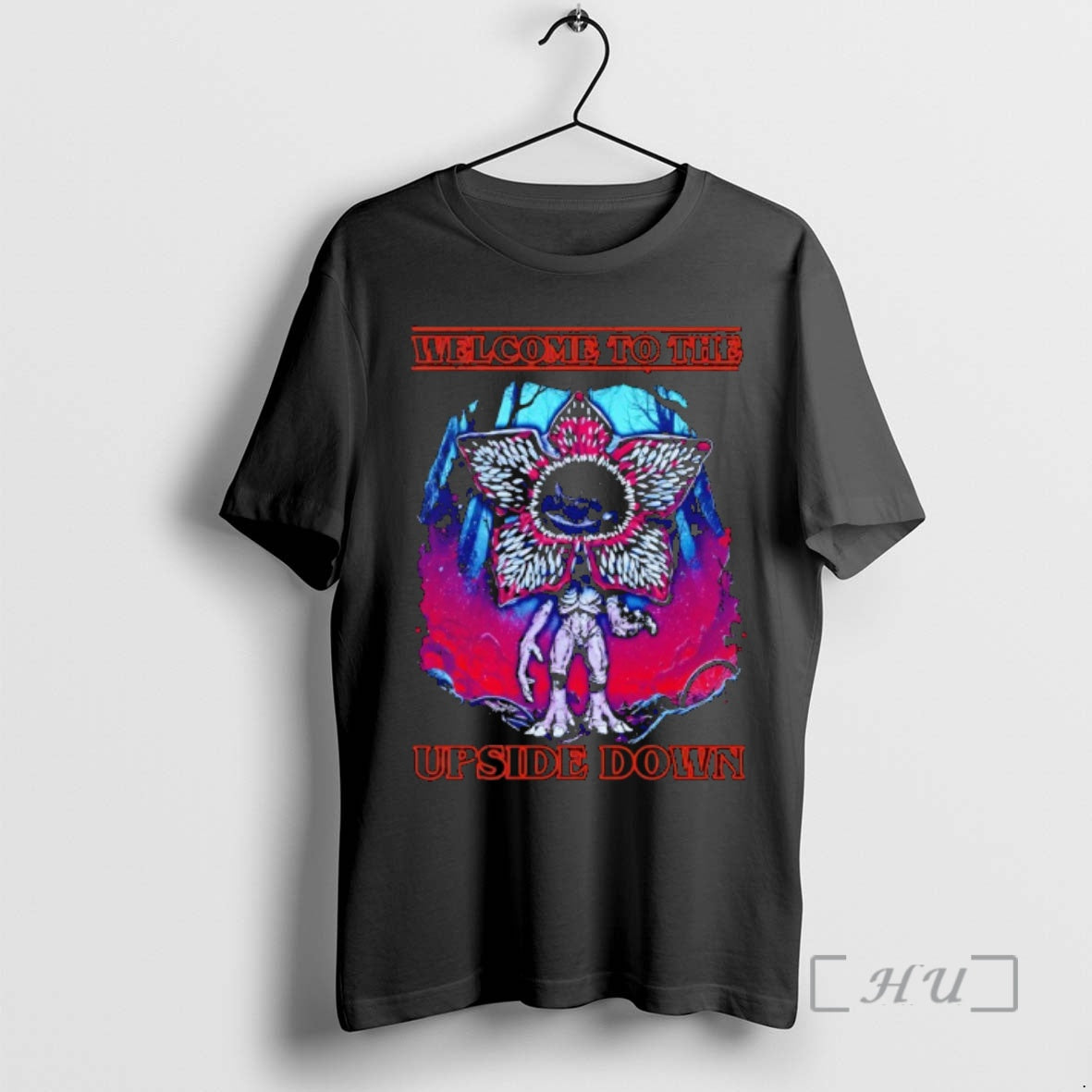 Trending Stranger Thing Welcome To The Upside Down T-Shirts, Hoodie, Sweatshirt | PodTeesHub.com