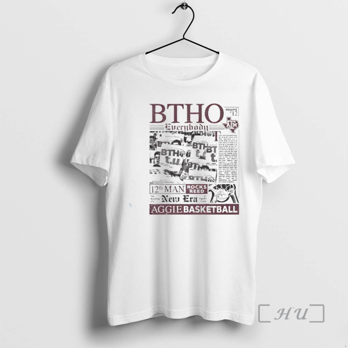 Trending Texas Am Aggies Btho Everybody Basketball T-Shirts, Hoodie, Sweatshirt | PodTeesHub.com