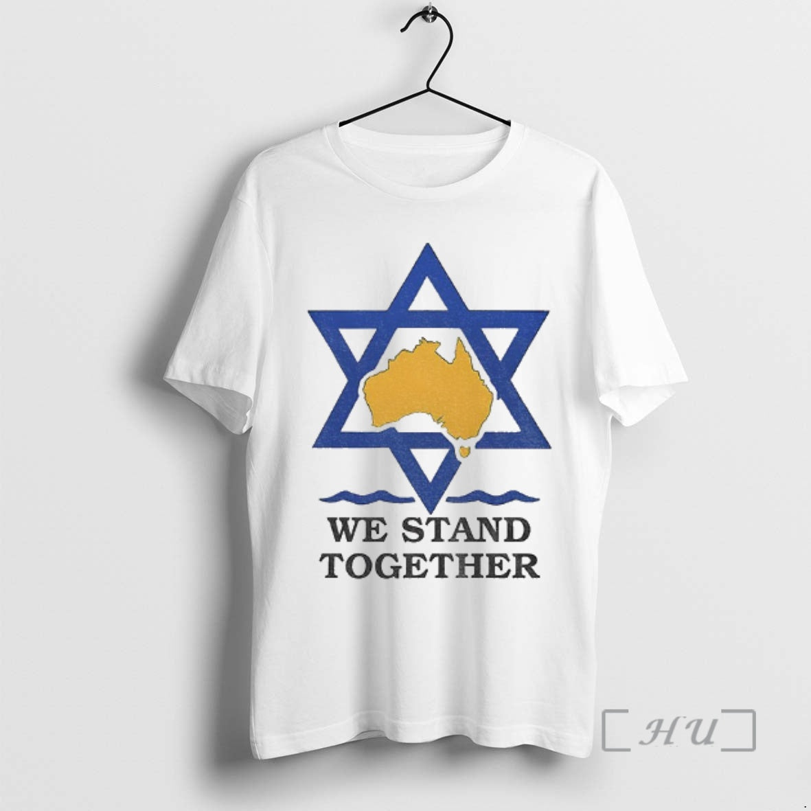 Trending We Stand Together With The Australian Jews T-Shirts, Hoodie, Sweatshirt | PodTeesHub.com
