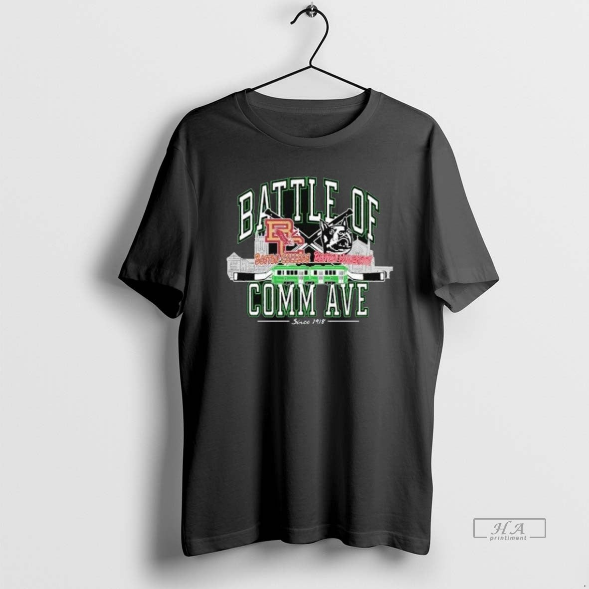 Trendy Battle Of Comm Ave Boston College Vs Boston University Since 1918 Shirts