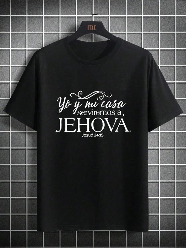 Trendy Casual Printed T-Shirt for All Seasons, Comfortable Fitted Design with Moderate Fabric Thickness, Stylish Graphic...