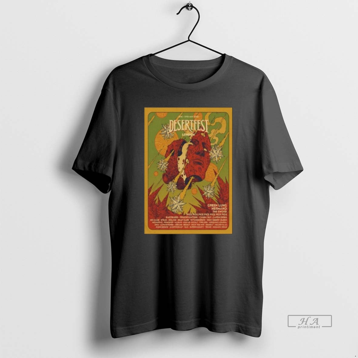Trendy Desertfest 2026 London Shows Long Sleve