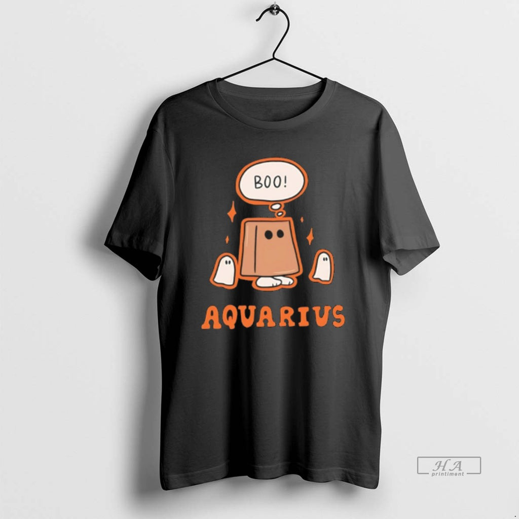 Trendy Ghost Boo Aquarius