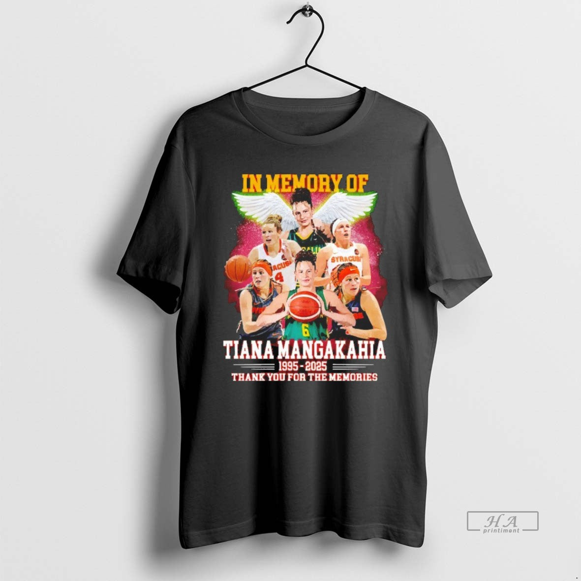 Trendy In Memory Of Tiana Mangakahia Syracuse Thank You For The Memories 1995 2025 Blackshirt